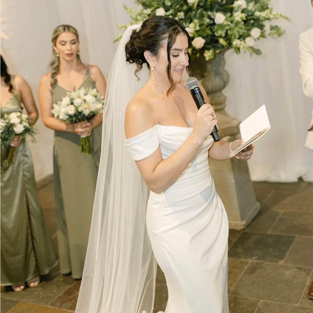 Pearl Wedding Veil